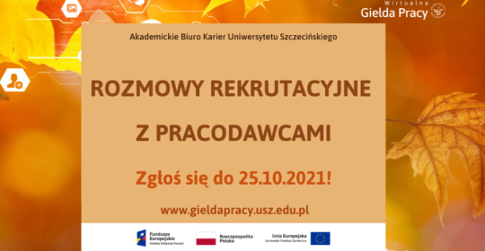 Rozmowy rekrutacyjne z pracodawcami podczas Wirtualnej Giełdy Pracy