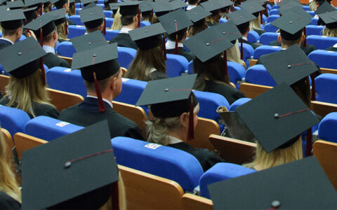 Pierwsze ogólnouczelniane absolutorium studentów Uniwersytetu Szczecińskiego