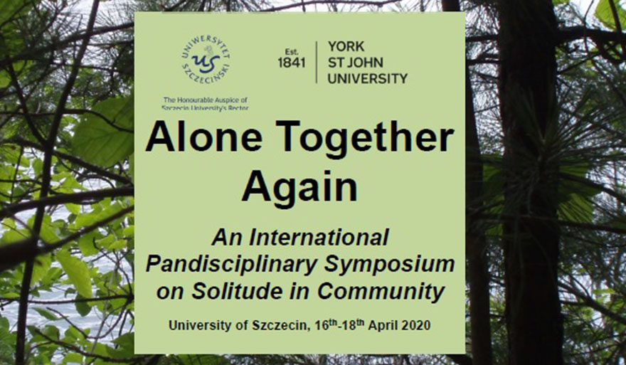 „Alone Together Again” symposium – registration deadline