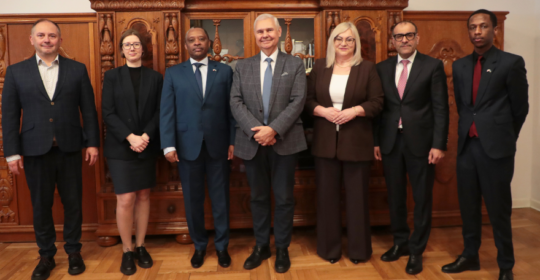 Relacja z wizyty Ambasadora Republiki Rwandy