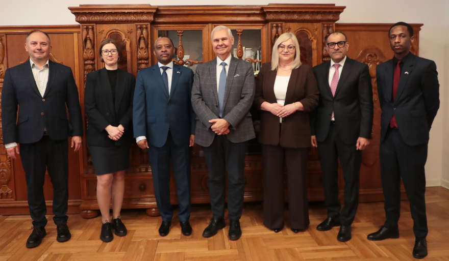 Relacja z wizyty Ambasadora Republiki Rwandy