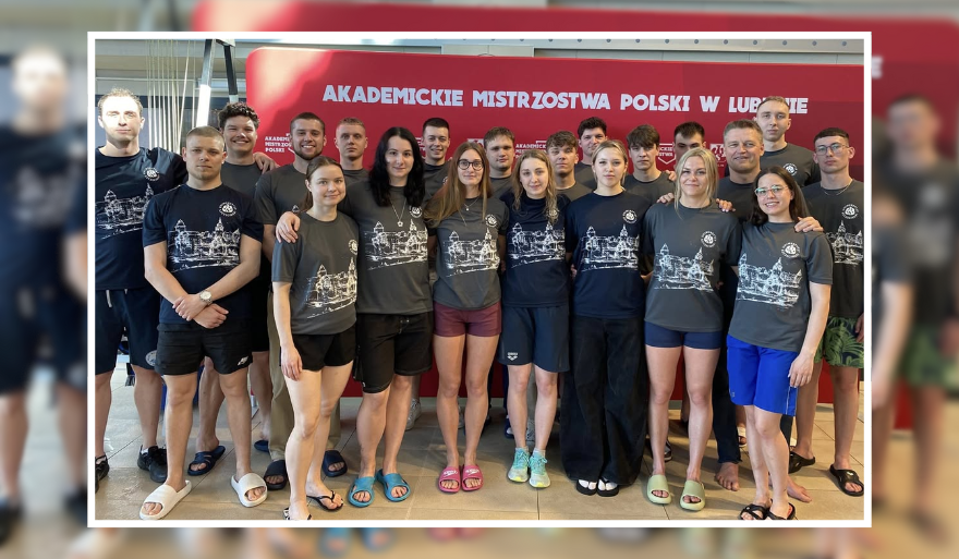 Medale dla pływaków Uniwersytetu Szczecińskiego na Akademickich Mistrzostwach Polski 2025