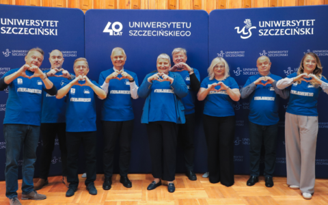 #TrenujNaNiebiesko z Uniwersytetem Szczecińskim