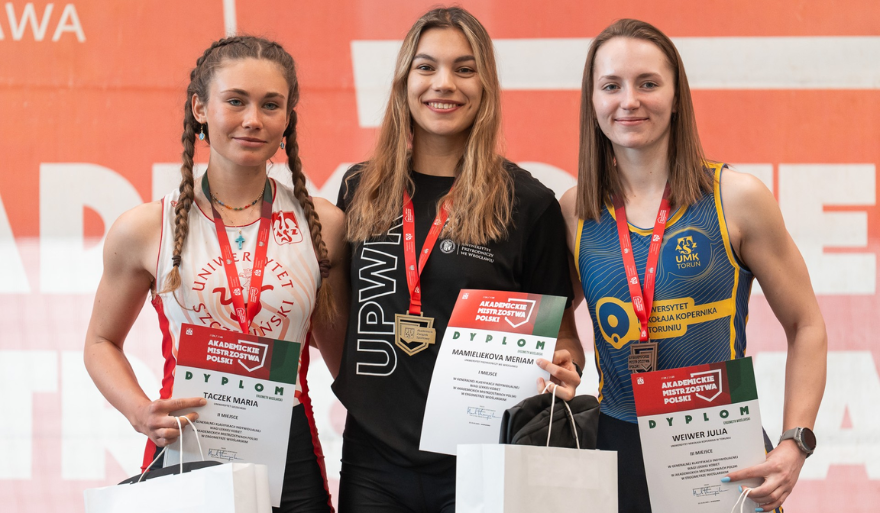 Studentka Uniwersytetu Szczecińskiego wicemistrzynią AMP w ergometrze w Warszawie
