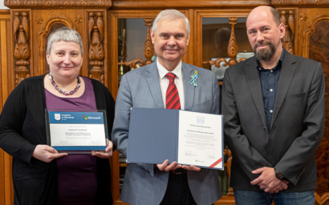 Uniwersytet Szczeciński z tytułem „Uczelni w Chmurze Microsoft”