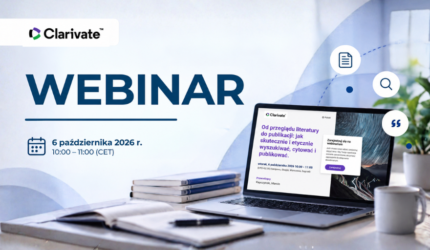 Web of Science AI Research Assistant w US – zaproszenie na webinar