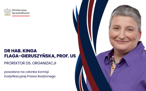 Ważna nominacja prof. Kingi Flagi-Gieruszyńskiej