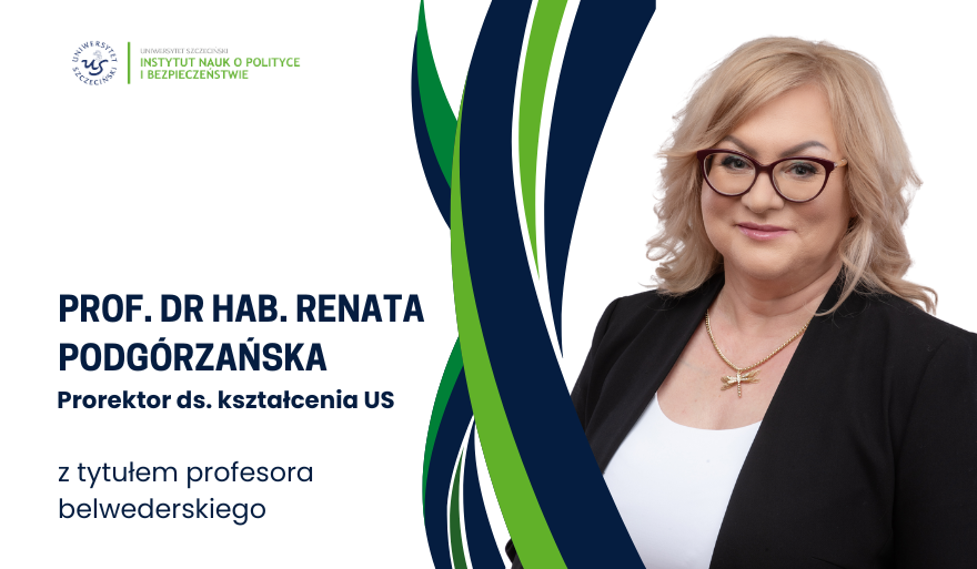 Nominacja profesorska prof. dr hab. Renaty Podgórzańskiej