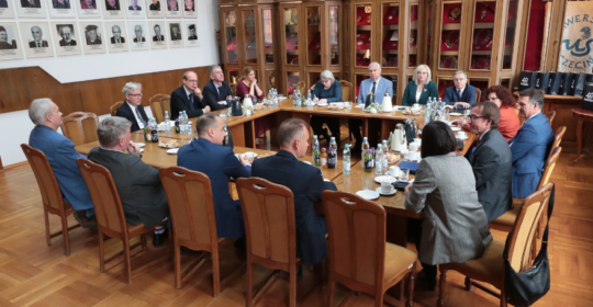 Razem na rzecz transgranicznego rozwoju: spotkanie uczelni pogranicza polsko- niemieckiego w Uniwersytecie Szczecińskim