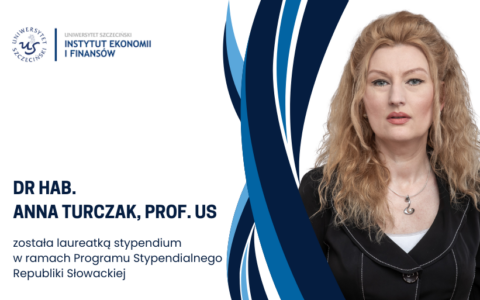 Dr hab. Anna Turczak, prof. US zdobyła stypendium na półroczny wyjazd badawczy