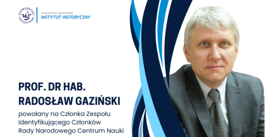Prof. Gaziński powołany przez Ministra Nauki