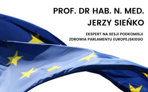 Prelekcja prof. dra hab. n. med. Jerzego Sieńko w Parlamencie Europejskim