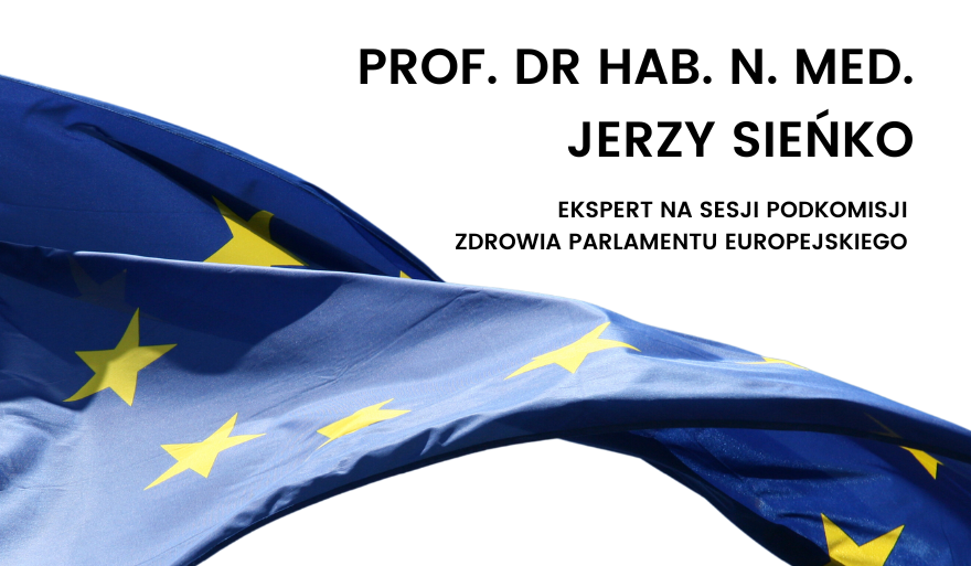 Prelekcja prof. dra hab. n. med. Jerzego Sieńko w Parlamencie Europejskim