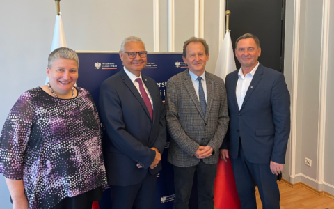 Władze rektorskie z wizytą w Ministerstwie Edukacji i Nauki