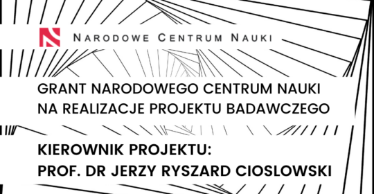 Projekt badawczy Instytutu Fizyki z dofinansowaniem NCN