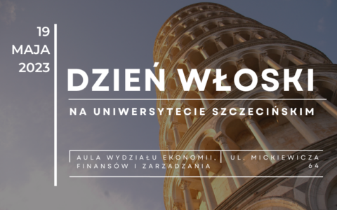 Dzień Włoski na Wydziale Ekonomii, Finansów i Zarządzania