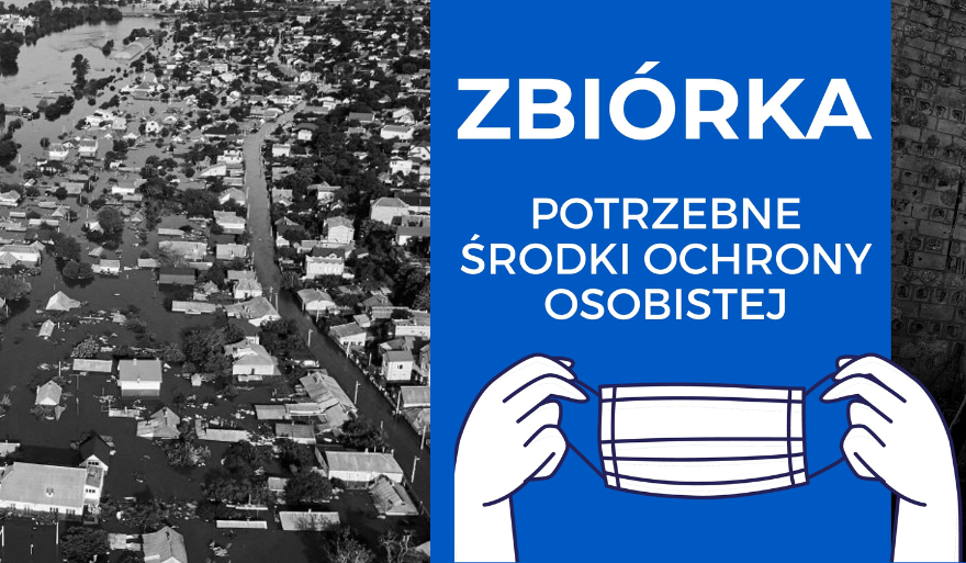 Zbiórka maseczek oraz rękawiczek jednorazowych dla potrzebujących w Ukrainie