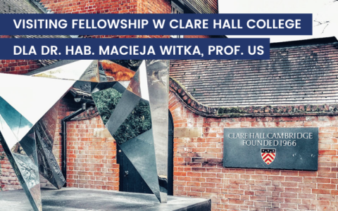 Prestiżowy projekt dr. hab. Macieja Witka, prof. US