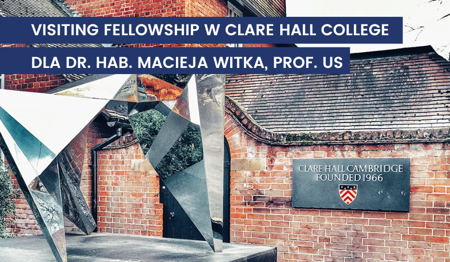 Prestiżowy projekt dr. hab. Macieja Witka, prof. US