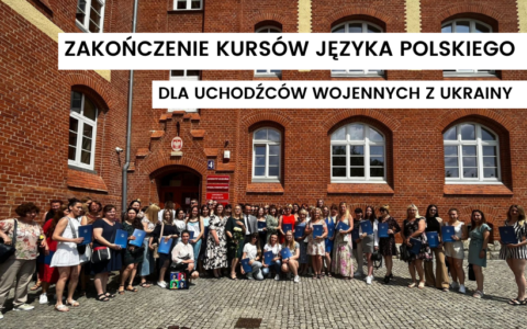 Uroczyste zakończenie trzeciego cyklu kursów języka polskiego dla obywateli Ukrainy