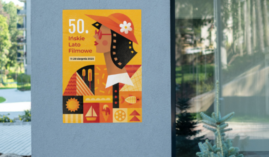 Konkurs na plakat 50. Ińskiego Lata Filmowego rozstrzygnięty