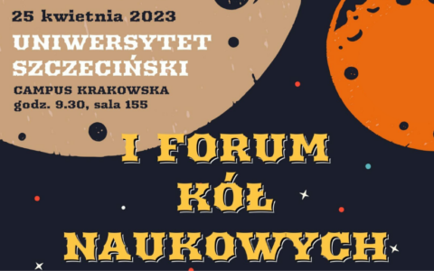 Zaproszenie na I Forum Kół Naukowych Wydziału Nauk Społecznych