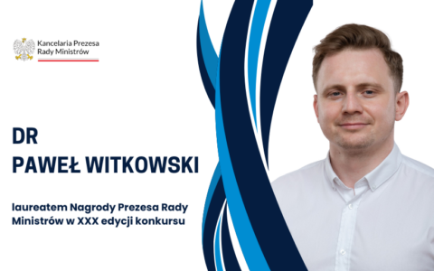 Nagroda dla dr. Pawła Witkowskiego