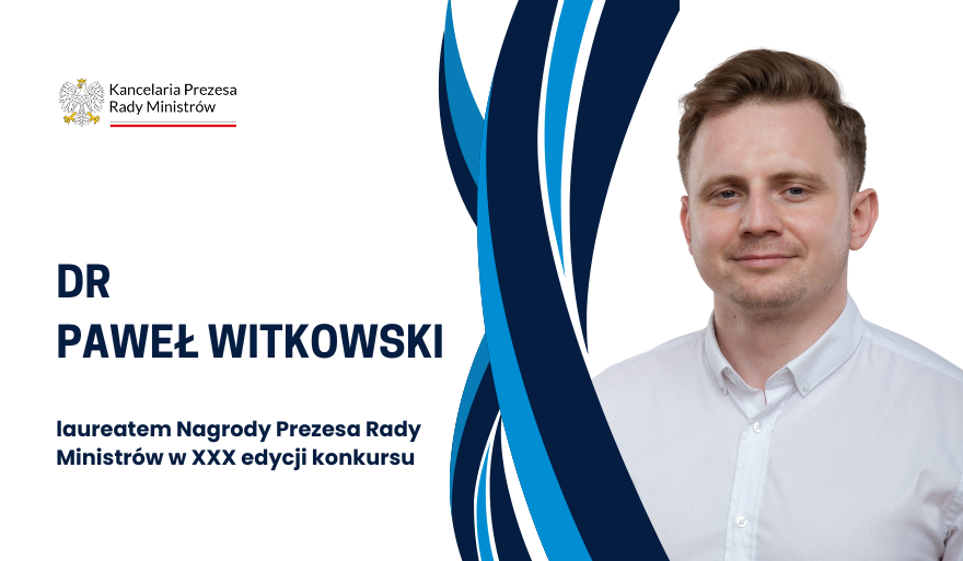 Nagroda dla dr. Pawła Witkowskiego
