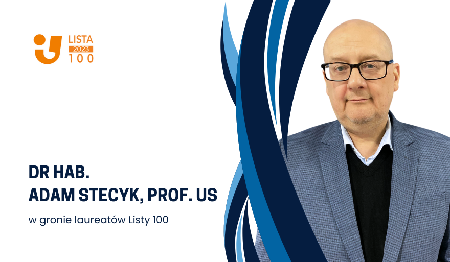 Prof. Stecyk w gronie 100 osób rozwijających kompetencje cyfrowe