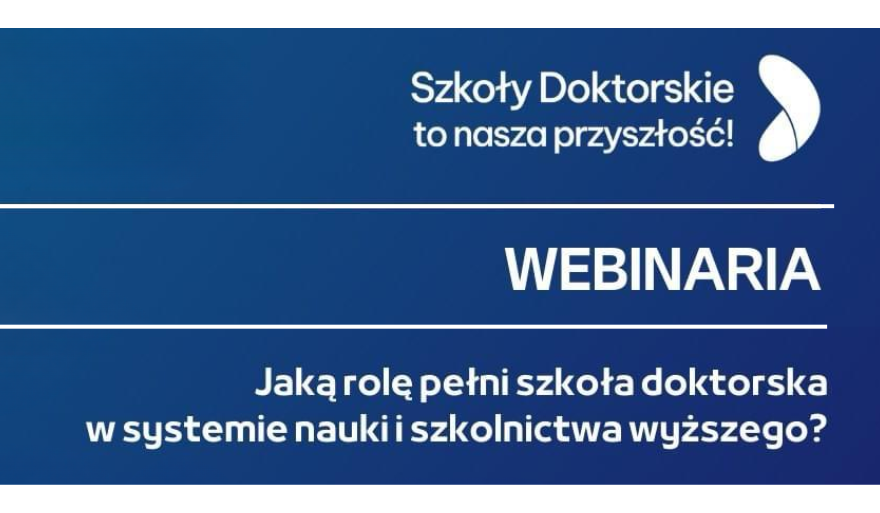 Webinar Krajowej Reprezentacji Doktorantów