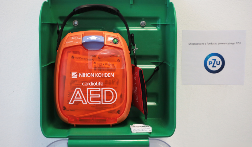 Kolejne urządzenia AED trafiły do Uniwersytetu Szczecińskiego