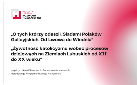 Finansowanie z Narodowego Programu Rozwoju Humanistyki