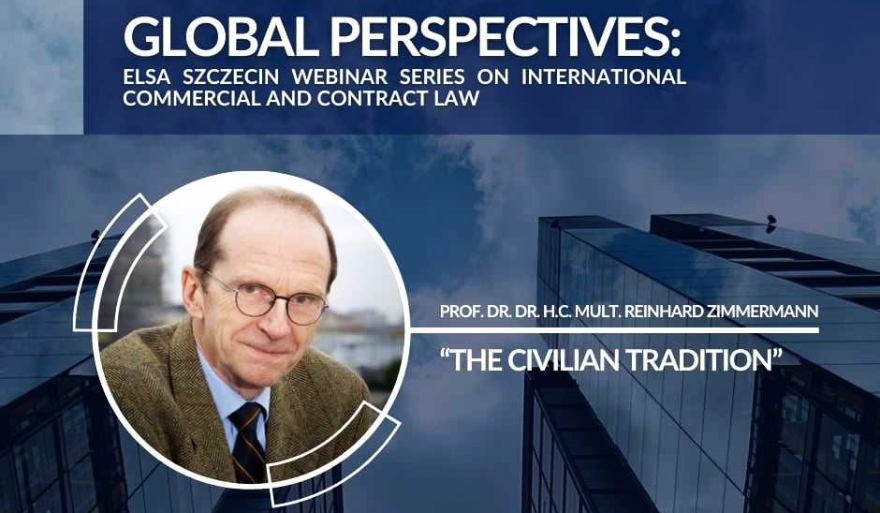 Zaproszenie na wykład prof. Reinharda Zimmermanna