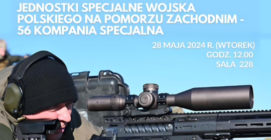 Spotkanie i wykład ekspercki majora rezerwy Arkadiusza Kupsa