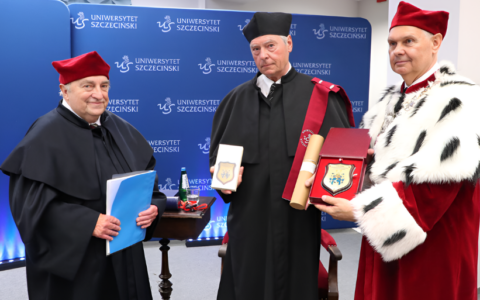 Przyznanie tytułu profesora honorowego Uniwersytetu Szczecińskiego