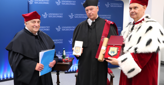 Przyznanie tytułu profesora honorowego Uniwersytetu Szczecińskiego