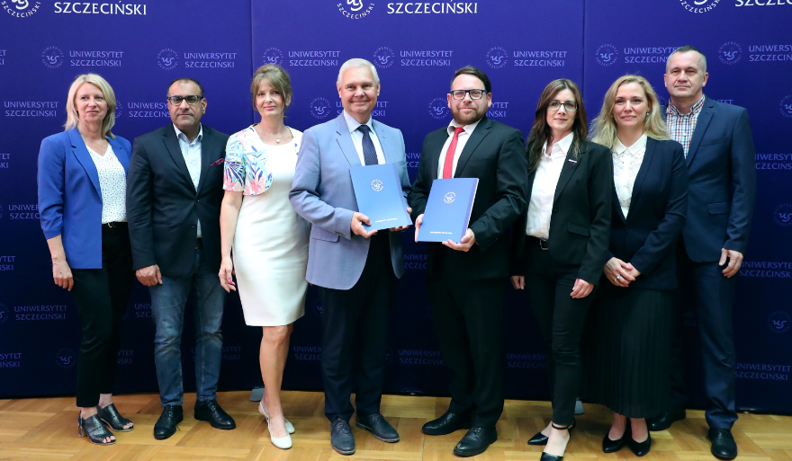 Współpraca Uniwersytetu Szczecińskiego z DB Port Szczecin