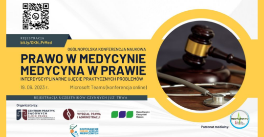 Prawo w medycynie – medycyna w prawie