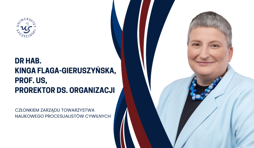 Ważna nominacja Pani dr hab. Kingi Flagi-Gieruszyńskiej, prof. US