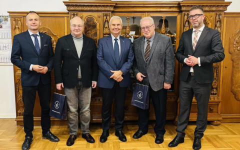 Wizyta przedstawicieli Fundacji Współpracy Polsko-Niemieckiej w Uniwersytecie Szczecińskim