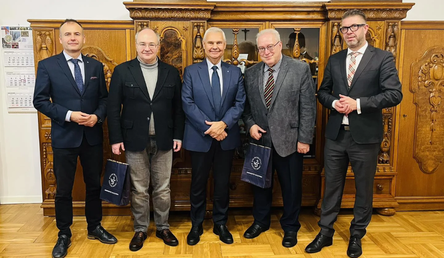 Wizyta przedstawicieli Fundacji Współpracy Polsko-Niemieckiej w Uniwersytecie Szczecińskim