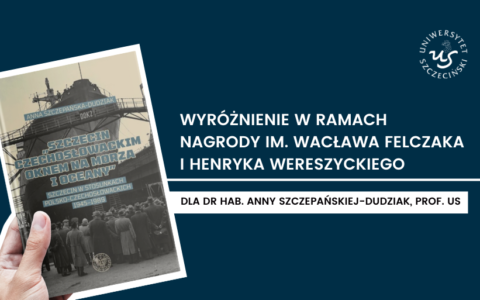 Wyróżnienie monografii Pani Profesor z IH
