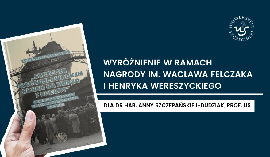 Wyróżnienie monografii Pani Profesor z IH