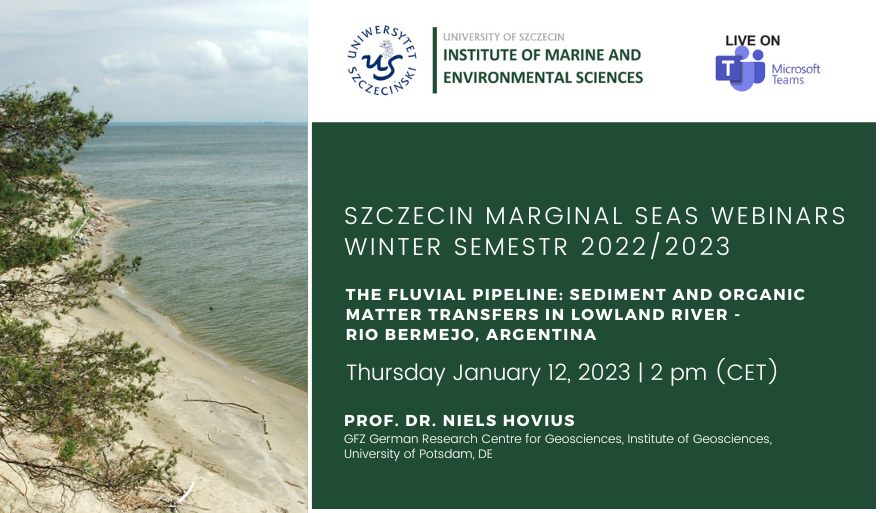 Zaproszenie na wykład z cyklu Szczecin Marginal Seas Webinars