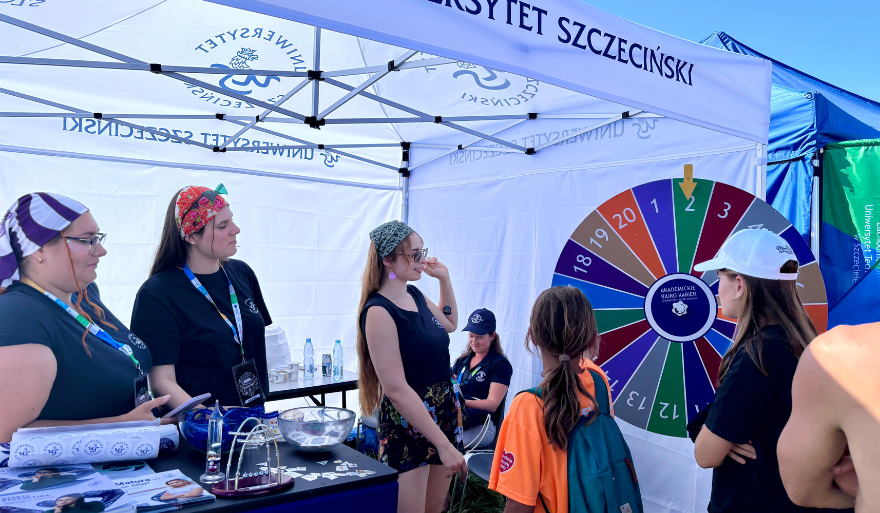 Uniwersytet Szczeciński na Pol’and’Rock Festival w Czaplinku