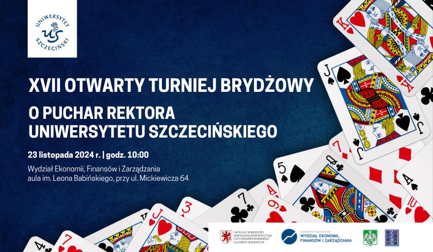 XVII Otwarty Turniej Brydżowy o Puchar Rektora US