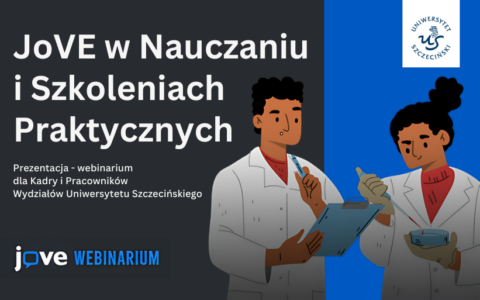 Zapraszamy na webinarium dotyczące JoVE