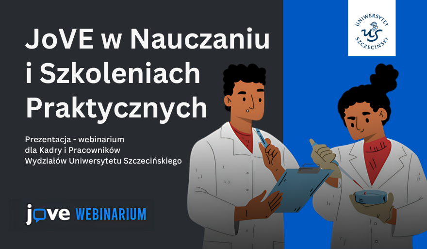 Zapraszamy na webinarium dotyczące JoVE