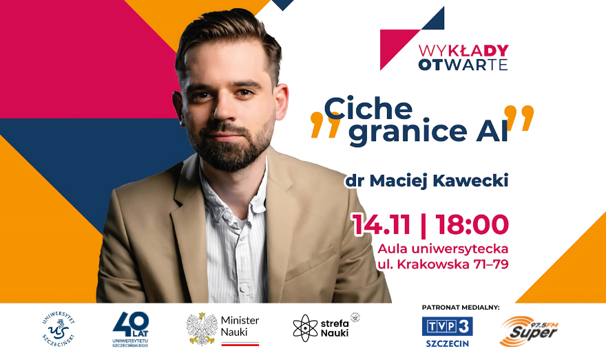 Dr Maciej Kawecki w drugiej odsłonie „Wykładów Otwartych”