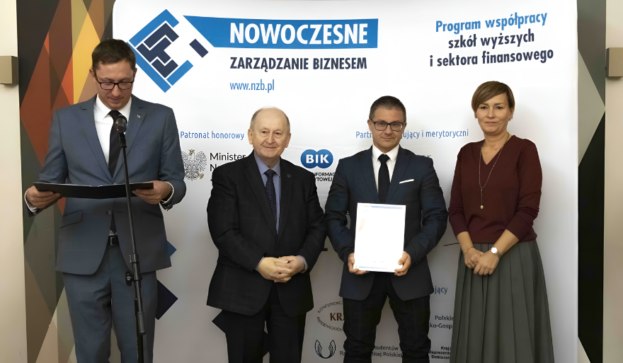 15-lecie programu Nowoczesne Zarządzanie Biznesem – wyróżnienie dla prof. Przemysława Pluskoty